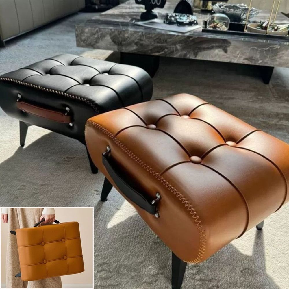 Footrest Under Desk - 새로운 공간 절약형 발판, 고반발 휴대용