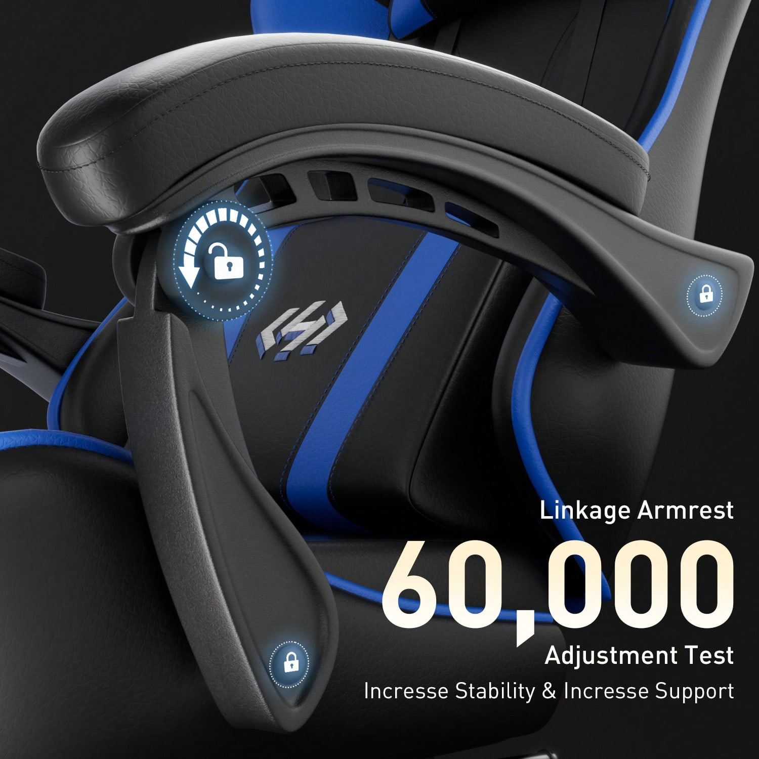 HLDIRECT 게이밍 의자, 요추 지지대 발 받침대  - Video Gaming & Esports Usd Acc 리뷰 및 가격